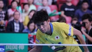 吉村真晴、“皇帝”ボルを圧倒　第4試合の張本につなぐ＜JA全農 卓球チームワールドカップ＞