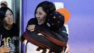 【女子プロ野球】みなみ、退団決断した“凸凹コンビ”公開で涙の別れ　「一番分かり合える存在」