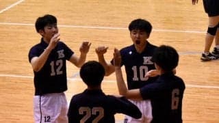 【バレーボール部男子】 ２戦連勝で予選リーグ突破