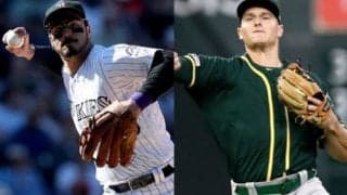 同窓生アレナド＆チャップマンの“No1美技動画”が凄い　MLB公式「この男たちがプラチナ」