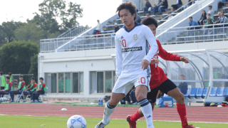 [男子サッカー]ＭＦ松崎 勝利もたらす決勝弾で不振脱却へ！