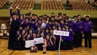 女子団体　２年連続準優勝！／全日本女子学生優勝大会