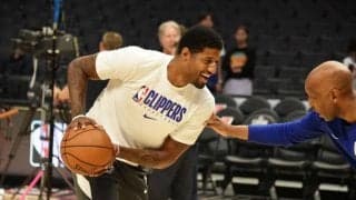 半年ぶりに5対5の練習に参加、ポール・ジョージが復帰に前進「感触は良かった」