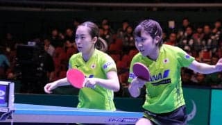 【速報】日韓戦　日本ペア、15歳の天才とTリーガーの韓国ペアに敗れる＜JA全農 卓球チームワールドカップ＞