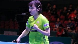 【速報】平野美宇、Tリーガー対決制す　日本女子勝利にリーチ＜JA全農 卓球チームワールドカップ＞