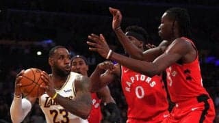 レイカーズの連勝は7でストップ、レブロン・ジェームズ「改善の余地はまだある」