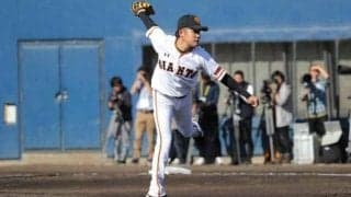 【トライアウト】巨人森福、無安打2Kに「全て出し切った」　現役続行を希望「できるなら野球を続けたい」