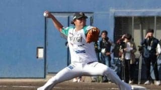 【トライアウト】元中日若松が打者3人に1四球無安打投球　「去年とは違う真っ直ぐをみせられた」