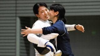 【フェンシング部】 女子エペ、岩同がベスト８
