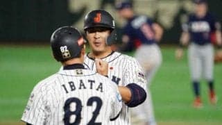 【プレミア12】侍ジャパン浅村が3打点の大活躍！　再び米国と1点差に詰め寄る