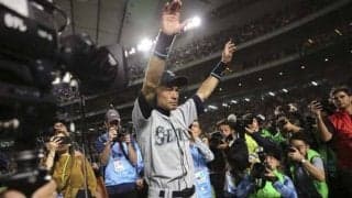 【MLB】蘇る感動的なシーン　イチロー氏の引退試合はマ軍の今季名場面に選出「完璧な引退」