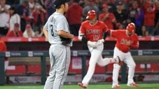 大谷翔平らが菊池に浴びせた3連発がエ軍今季名場面4位　MLB公式が選出