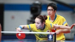 水谷/伊藤、プラチナ大会初優勝目指す＜卓球・オーストリアオープン ダブルス見どころ＞