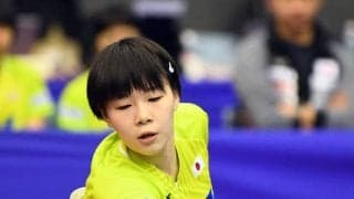 男子は愛工大名電が優勝独占  張本美和は準V＜卓球・全日本カデット＞