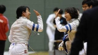【フェンシング部】 女子フルーレが全日本選手権の出場権獲得！
