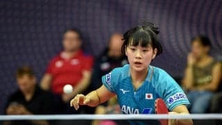 長﨑美柚、“中国の伊藤美誠”を圧倒＜卓球・オーストリアオープン＞