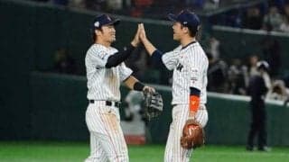 【プレミア12】侍J坂本、“復活”強肩スロー！　WBSC公開映像にファン興奮「最強すぎやろ」