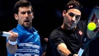 ジョコビッチVSフェデラー、勝った方が決勝Tへ。ツアー最終戦5日目