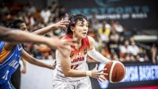 吉田亜沙美は復帰戦で11アシスト、日本代表がオリンピックプレ予選で圧勝スタート