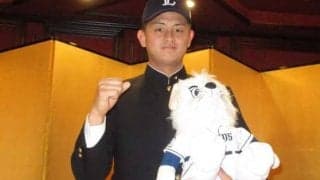 西武ドラ6井上が契約金2500万円、年俸600万円で合意　同級生と対戦熱望「三振取りたい」