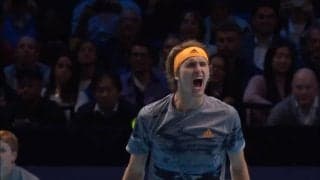 まるごと記者会見 ズベレフ「証明できた」ATPファイナルズ2日目