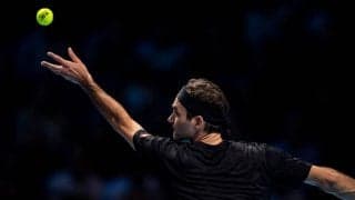 「ATPファイナルズ」のスピードガン、フェデラーのサーブを遅く計測？