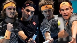 フェデラー、チチパスとのツアー最終戦準決勝へ。好調ティームはズベレフと対戦