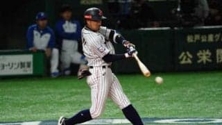 【プレミア12】侍ジャパンが宿敵韓国から先制点！　2回にスタメン復帰の菊池が先制打