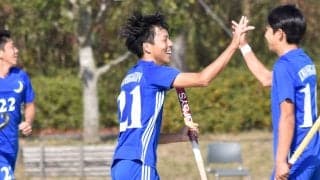 【陸上ホッケー部男子】 阪大に完封勝利で春季の雪辱果たす