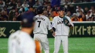 【プレミア12】韓国のチャレンジ成功から流れが急変…侍ジャパン山岡が2失点で1点差に