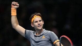 好調ティーム「信じられない」。前年Vズベレフ破り初のツアー最終戦決勝進出