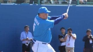 清原和博氏、“復活”4番タイムリー！　野球少年との特別試合で逮捕後初の快音