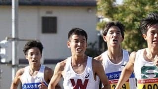 箱根メンバー入りへ　４年生・三上が学内トップをつかむ