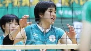 文京学院大女Ｖ！１年生コンビ廣田＆樋口が躍動／春高バレー