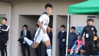 [男子サッカー]チームを勢いづけるルーキー前田　勢いそのまま残留へ導く　