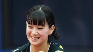 【卓球】長﨑美柚の“かわいすぎる”ショートヘアにコメント殺到  「まえださんに憧れて」