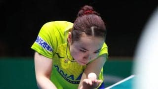 2020年1月有効な世界ランキングポイント（チームWC終了時点）　卓球五輪代表レースは拮抗状態