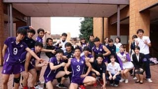 【バレーボール部】最終戦はストレート勝ち！いざインカレへ