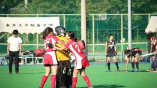 【ホッケー部女子】粘り勝ち！入れ替え戦への切符獲得！