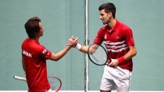 デ杯 日本はジョコビッチ擁するセルビアに完敗。杉田はスーパーショットを放つも