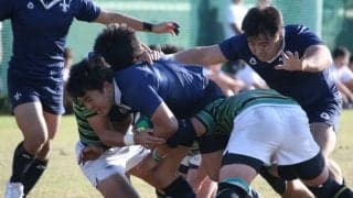【ラグビー部】序盤ペースを握られるも、試合の中で修正し、後半で見せた力の差