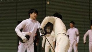 男子エペ、五冠への道途切れる