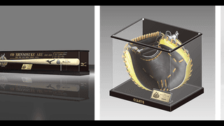 巨人・阿部慎之助、上原浩治、スコット・マシソンの記念グッズ発売