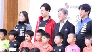 EXILE手がけるダンストレーニング　卓球U-7強化合宿で実施