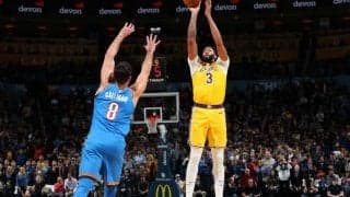 アンソニー・デイビスがシーズンハイの4本の3ポイントシュートを決め勝利に貢献