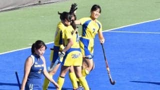 【陸上ホッケー部女子】 関大に勝利し、５位、６位決定戦へ