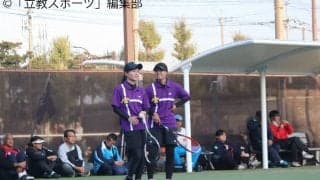 【ソフトテニス部女子】確かな実力で相手を唸らせる