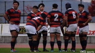 【ラグビー部】 近大に敗北で、大学選手権出場権獲得は最終戦に持ち越し