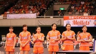 【Tリーグ】dTV、サイン入りグッズプレゼント企画実施　第2弾は岡山とニッペM