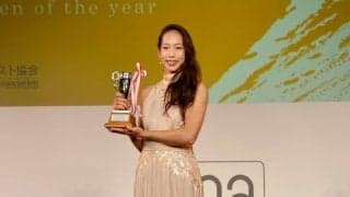 野口啓代が「ネイルクイーン」を受賞。「五輪もこの赤いネイルで」